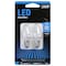 Feit Electric Feit C7 E12 (Candelabra) LED Bulb Blue 0.5 Watt Equivalence 2 pk BPC7/B/LEDG2/2 - alternate 1